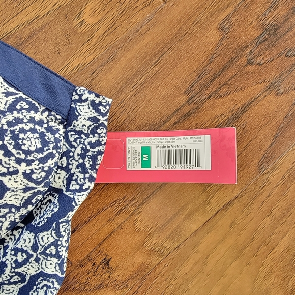 Summer Sundress Blue NWT Never Worn Size Medium Dress - Picture 7 of 11